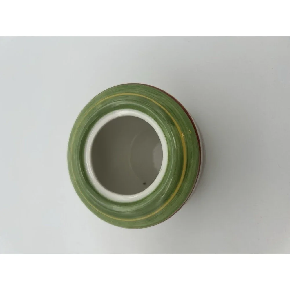 Dansk China Sugar Bowl & Lid and Creamer Tropical Swirls  Discontinued